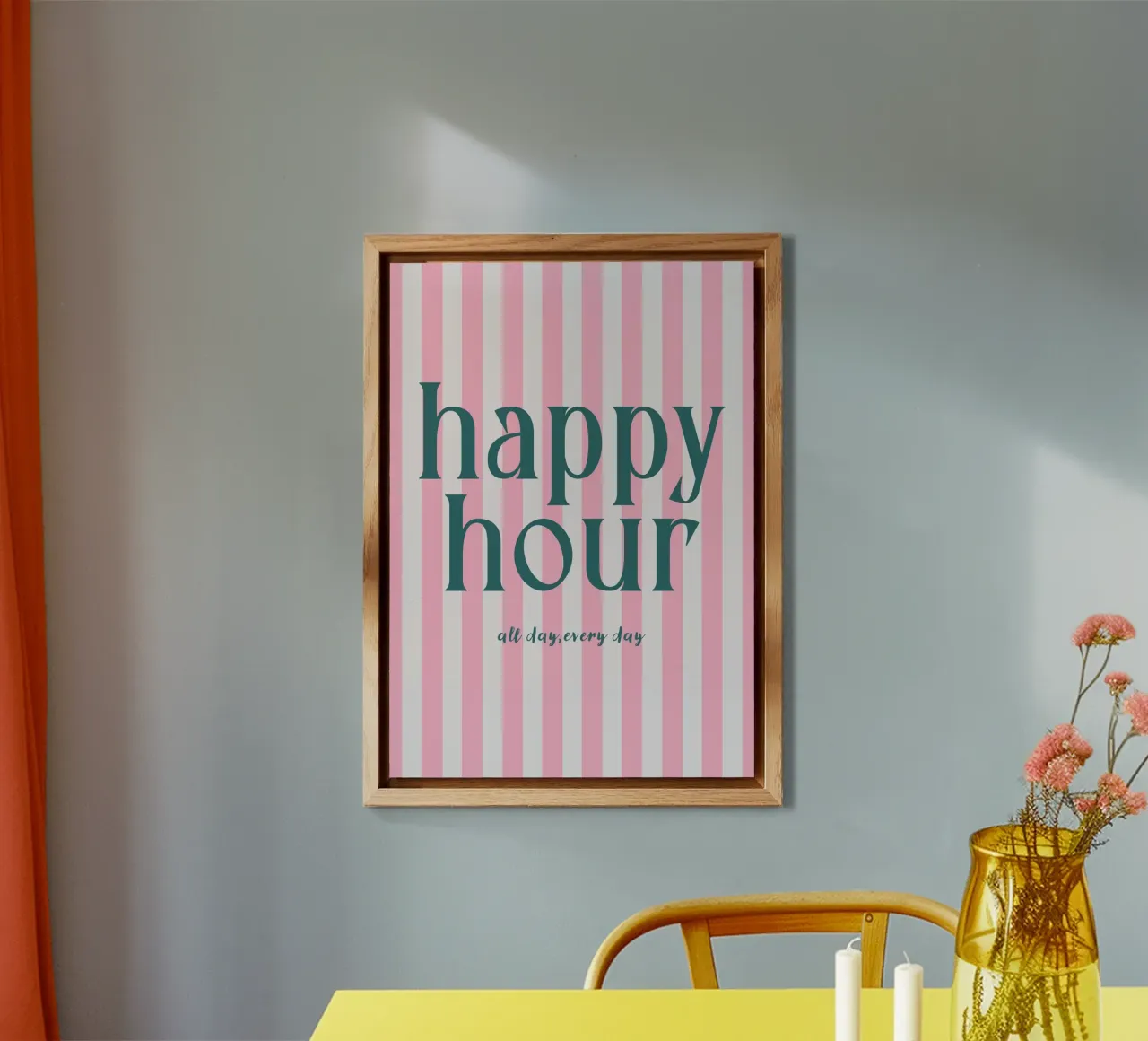Happy Hour All Day Every Day alluminio dibond da Attaboy Dsgn