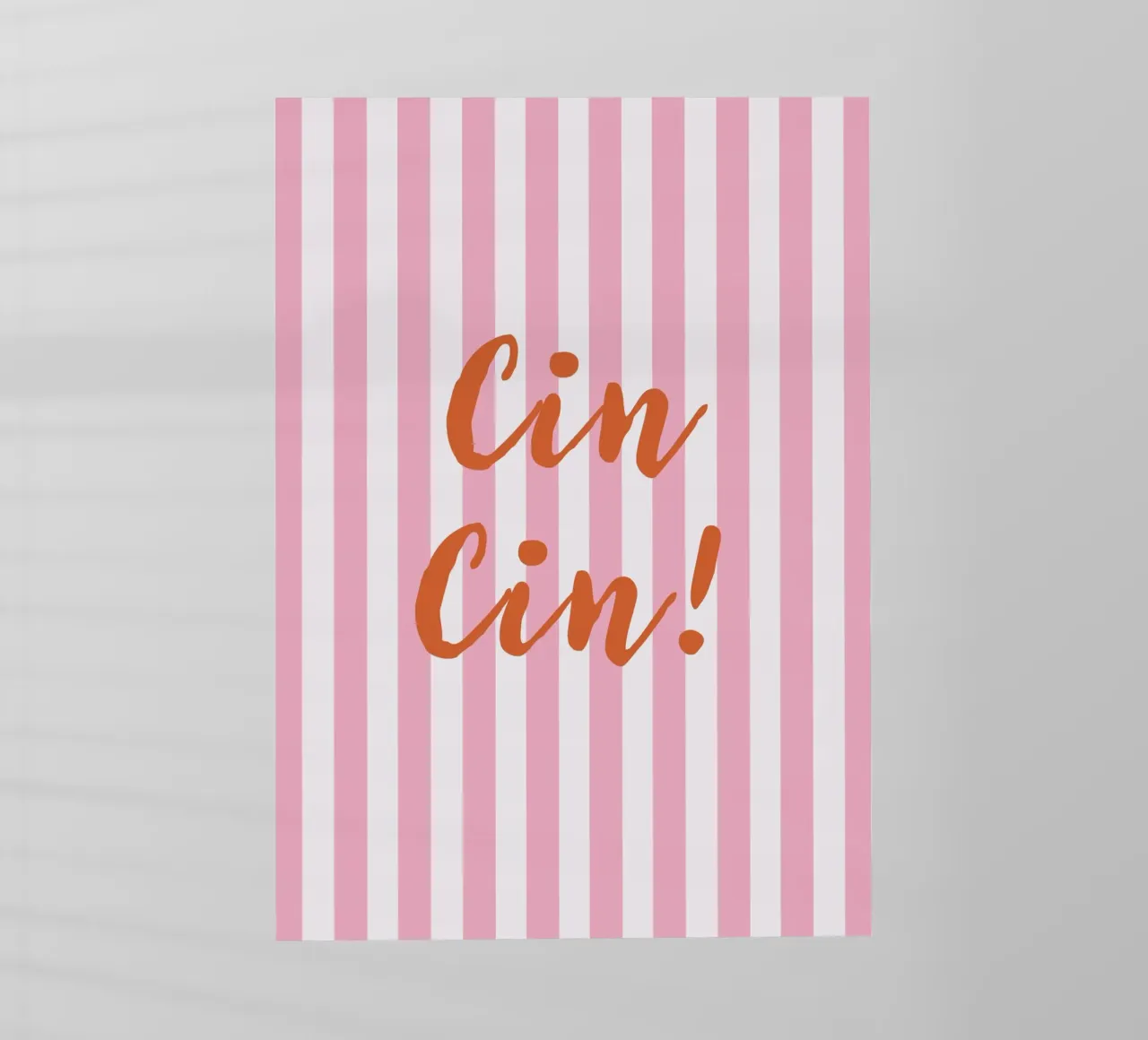 Cin Cin! pellicola backlit da Attaboy Dsgn