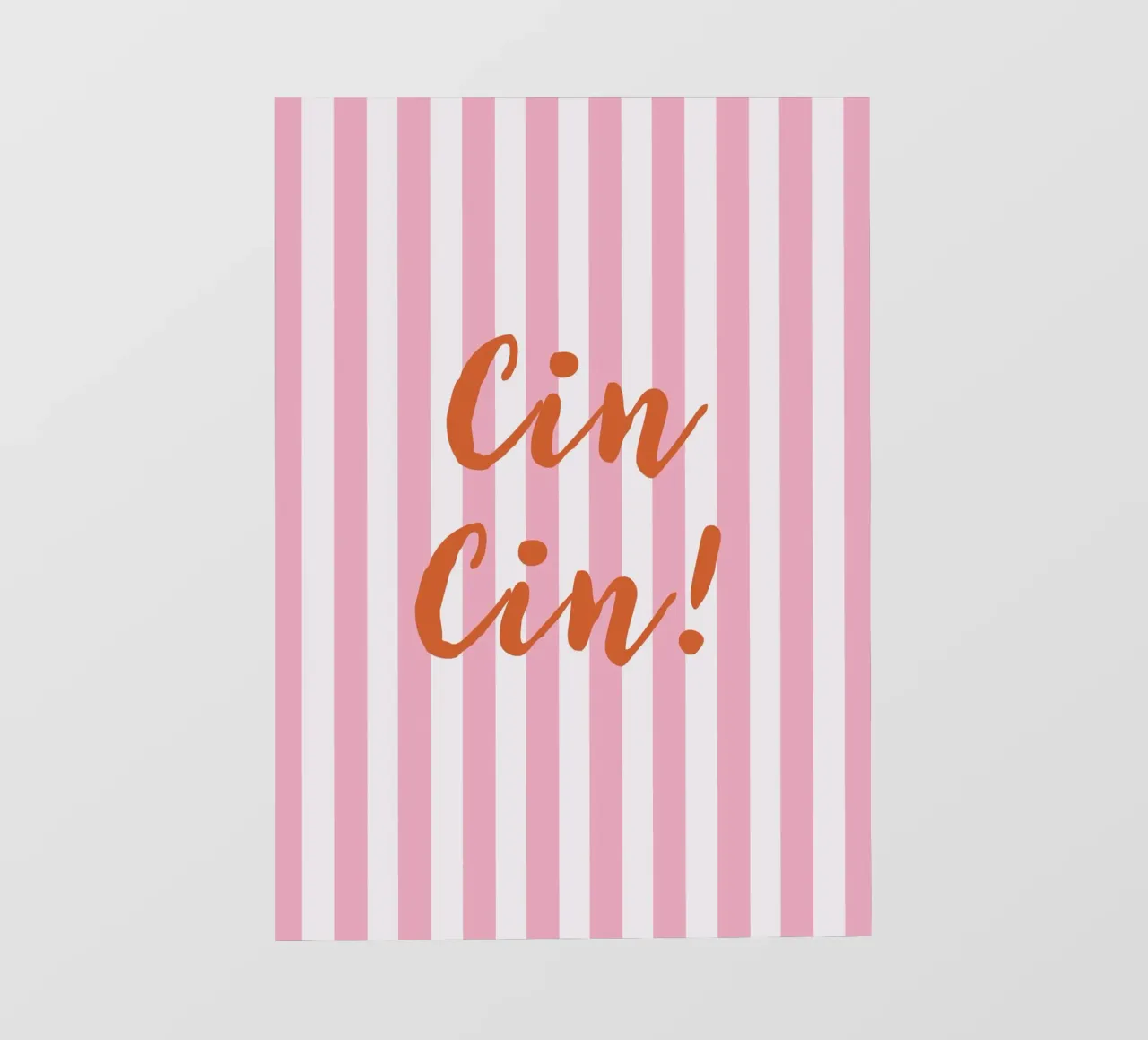 Cin Cin! fotobehang van Attaboy Dsgn