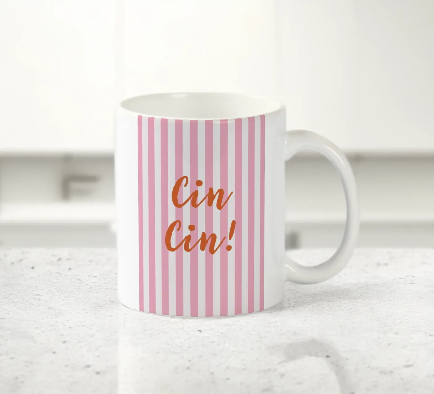 Cin Cin! ceramic mug by Attaboy Dsgn
