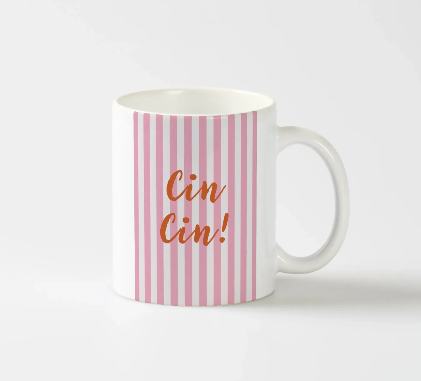 Cin Cin! ceramic mug by Attaboy Dsgn