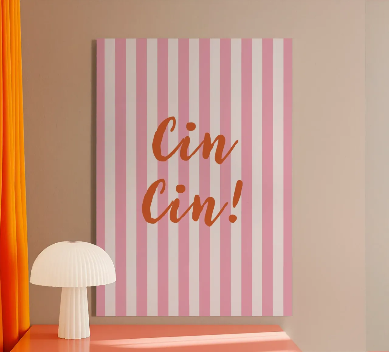 Cin Cin! plexiglass da Attaboy Dsgn