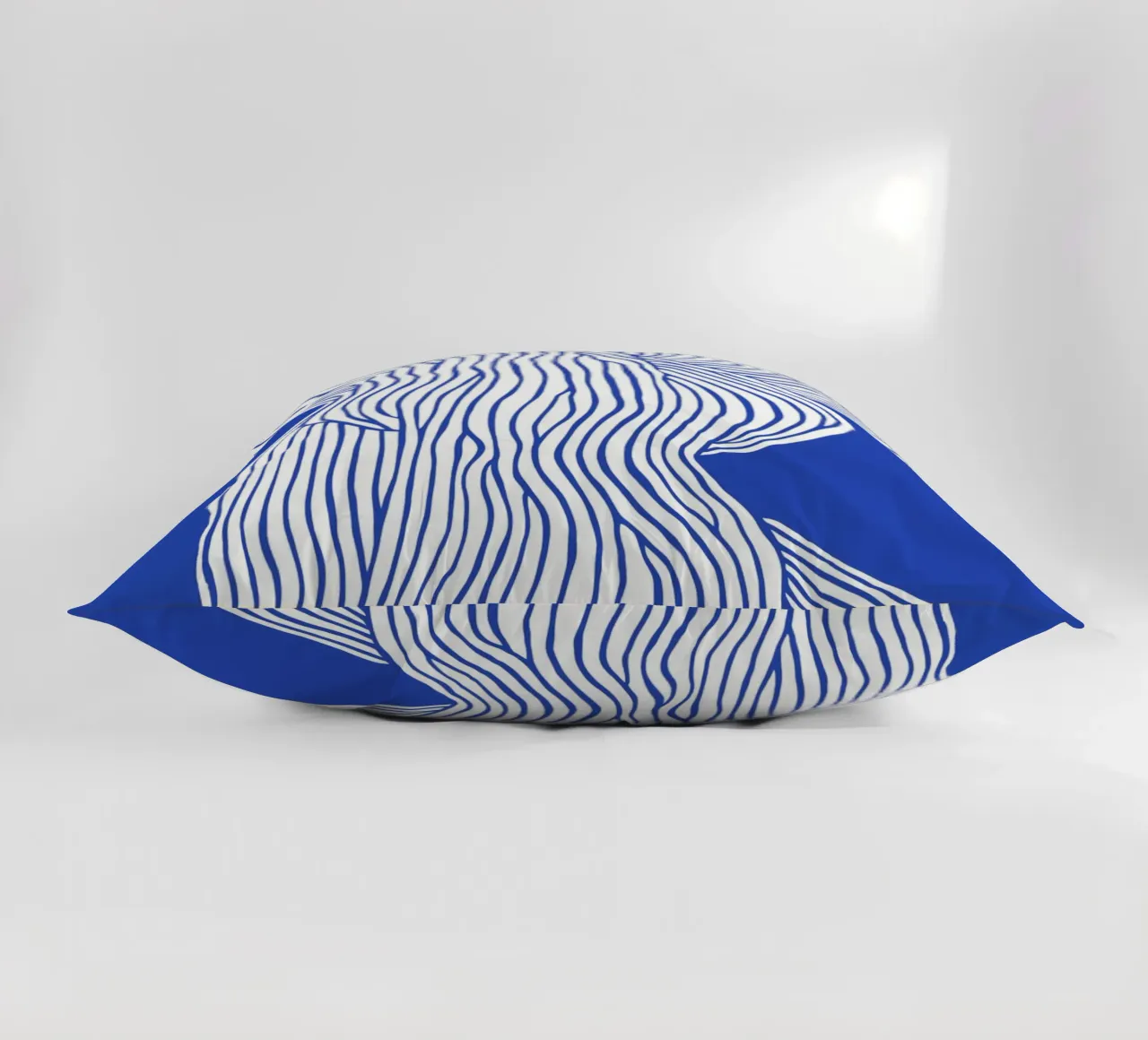 Fibers Blue No 1 cuscino da treechild