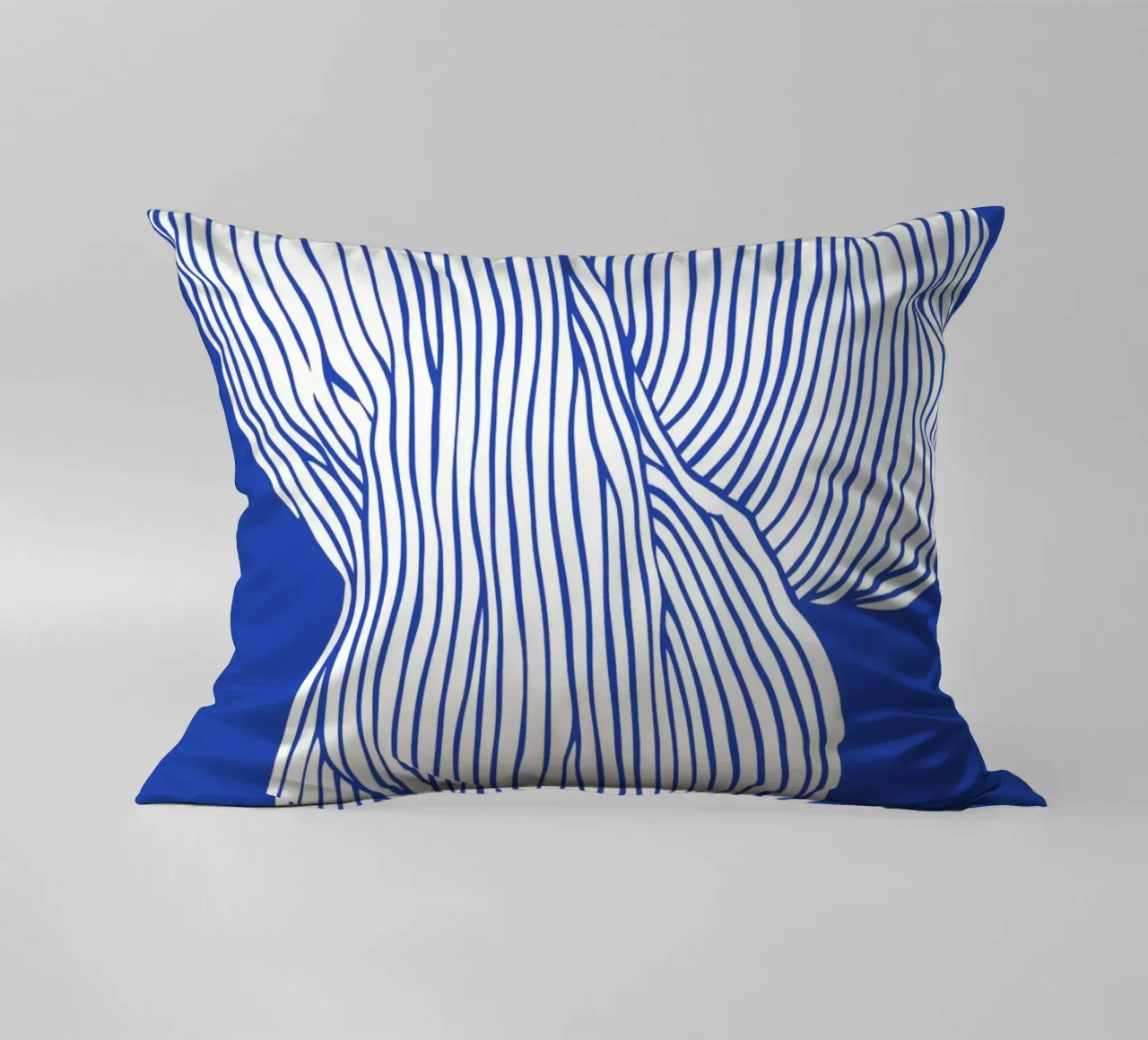 Fibers Blue No 1 cuscino da treechild