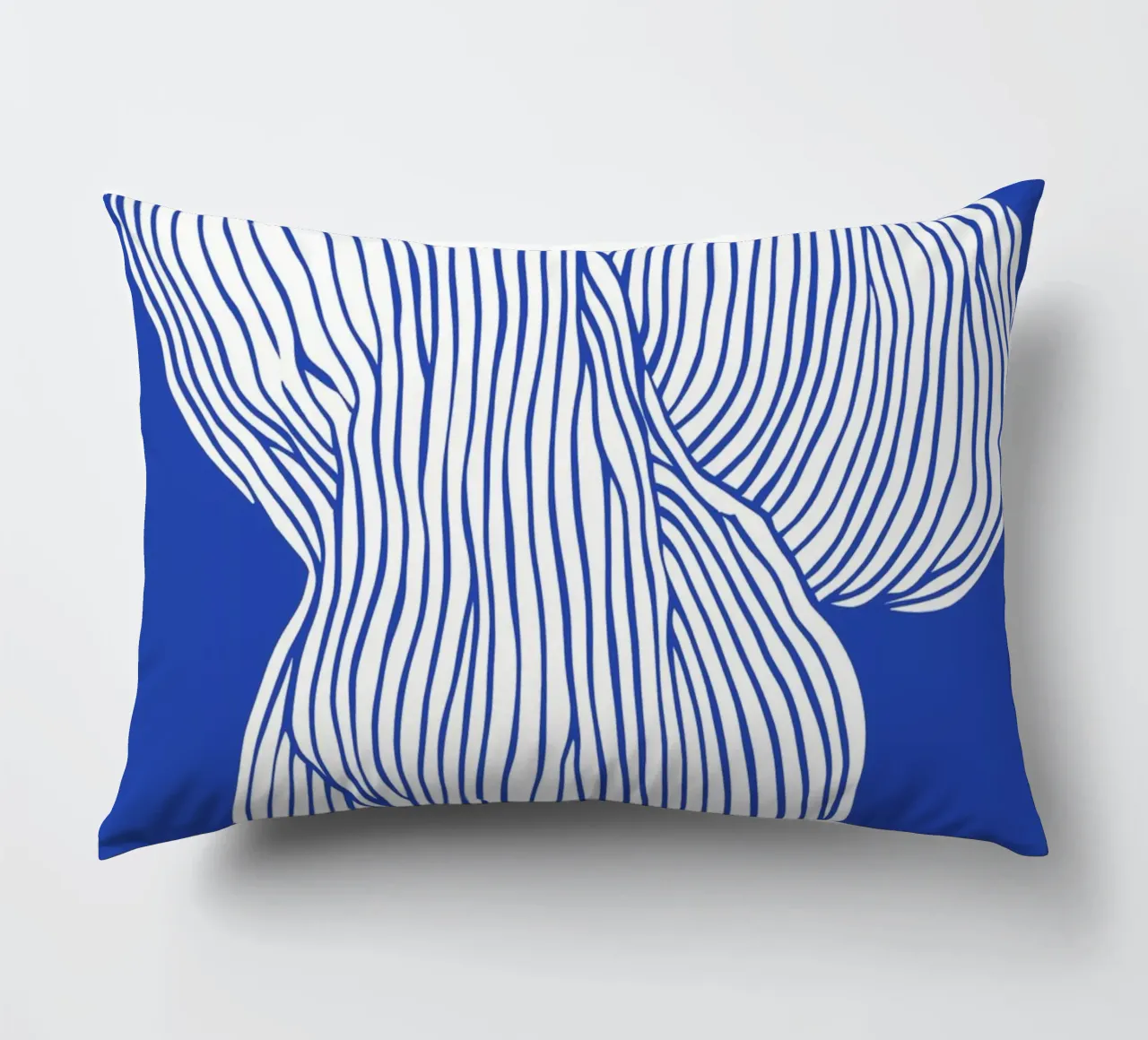 Fibers Blue No 1 cuscino da treechild