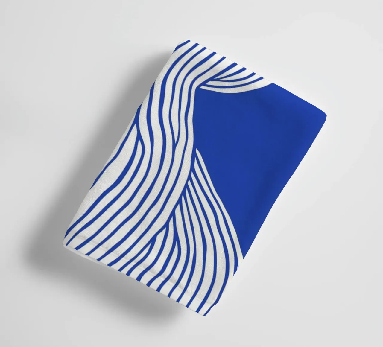 Fibers Blue No 1 towel by treechild