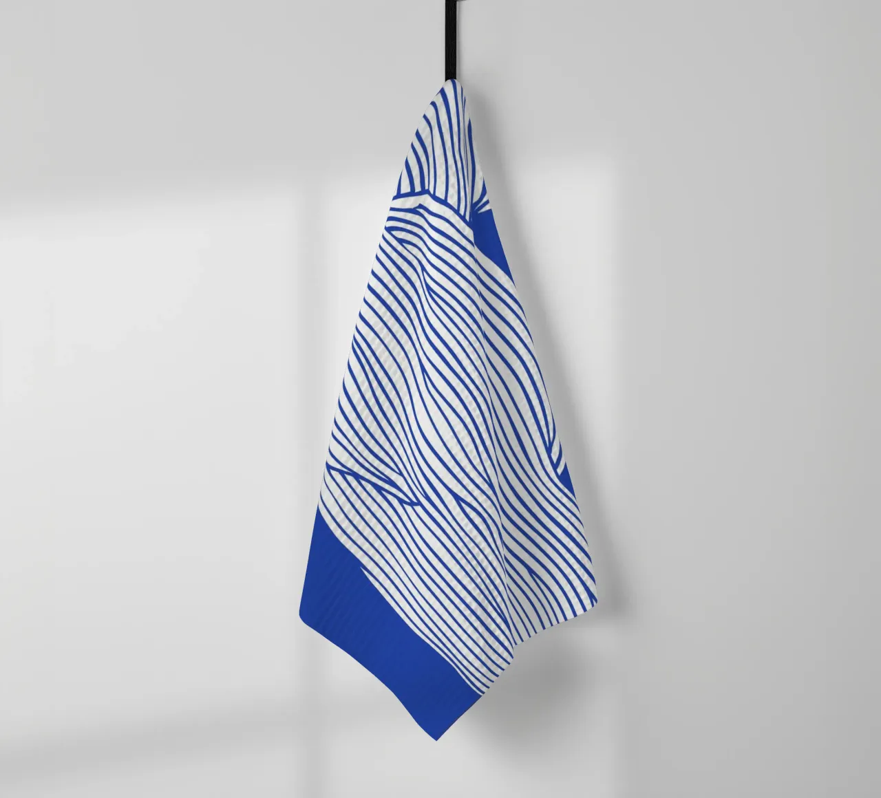 Fibers Blue No 1 canovaccio da cucina da treechild