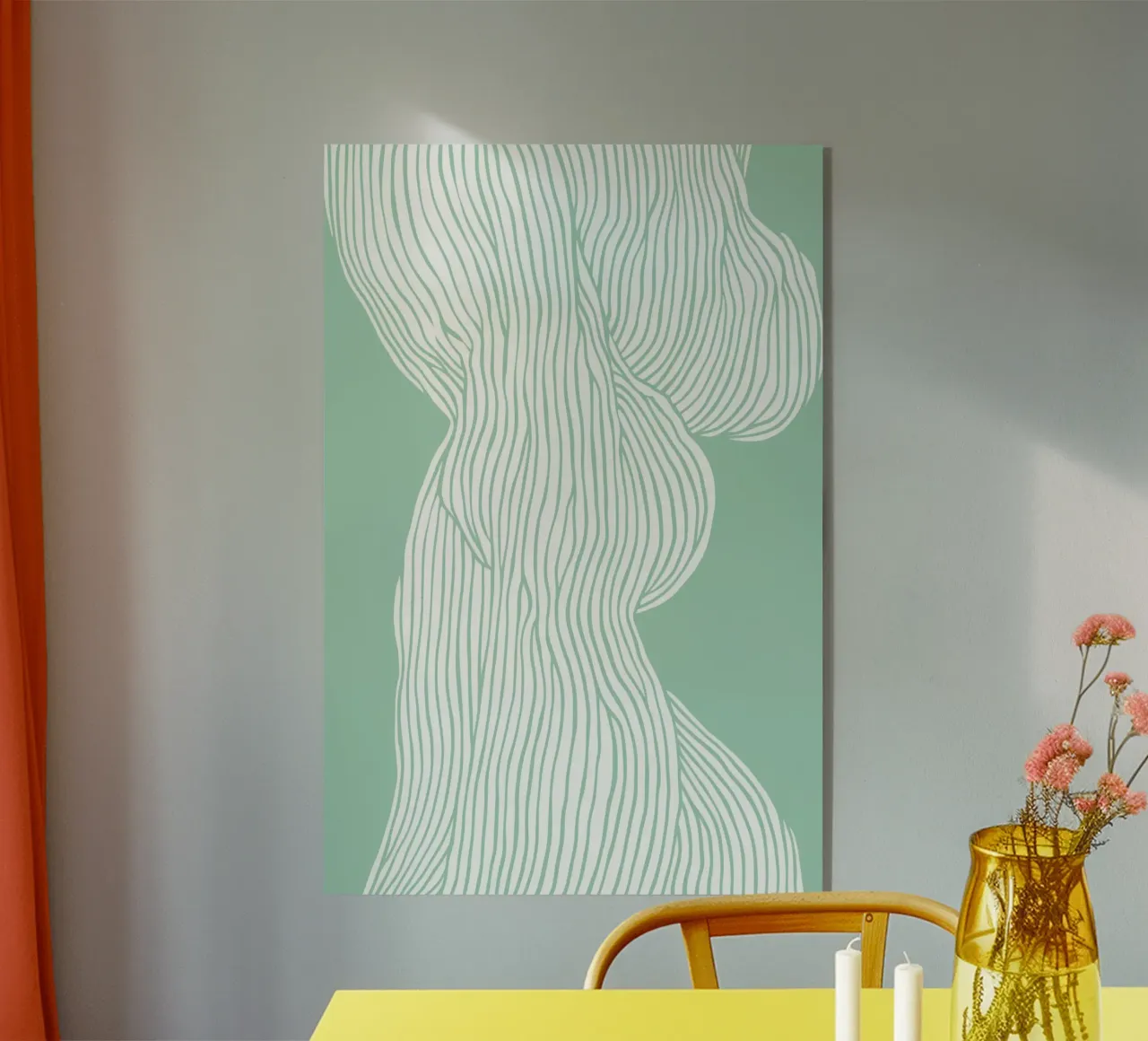 Fibers Mint plexiglass da treechild