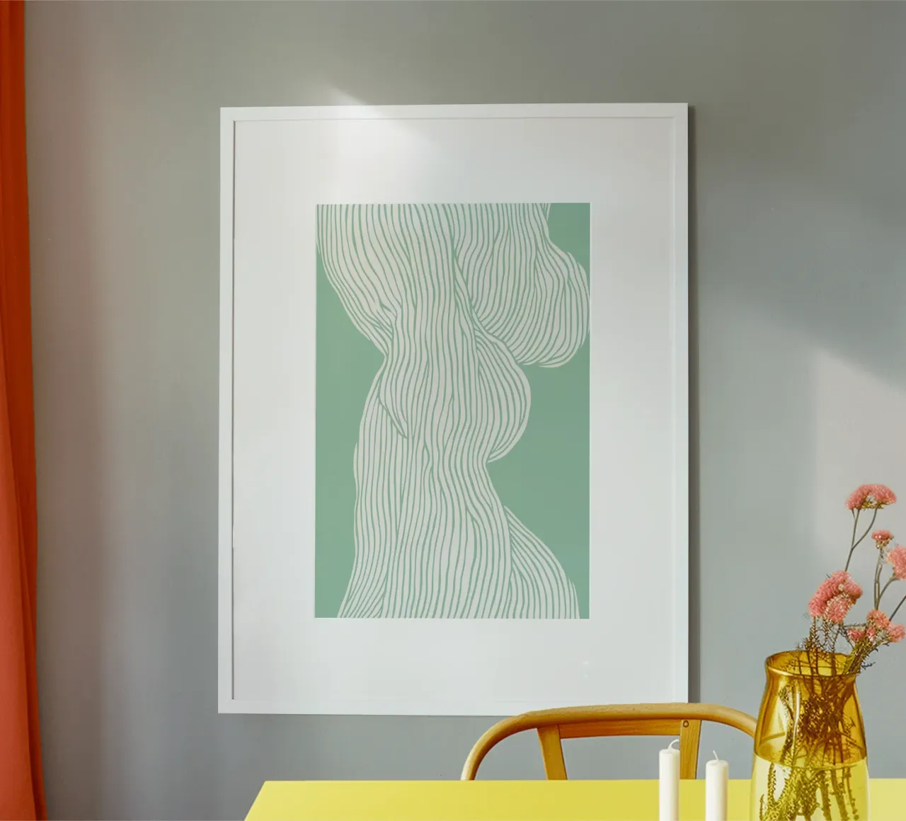 Fibers Mint poster da treechild