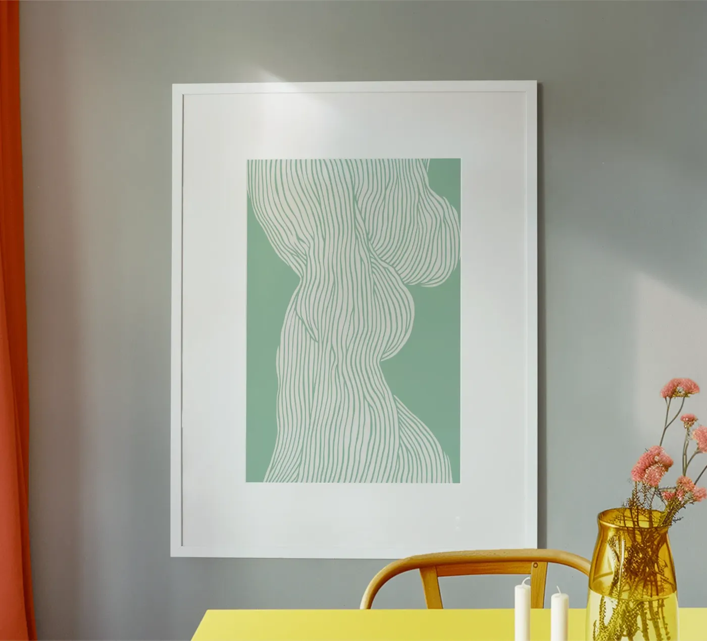 Fibers Mint poster da treechild