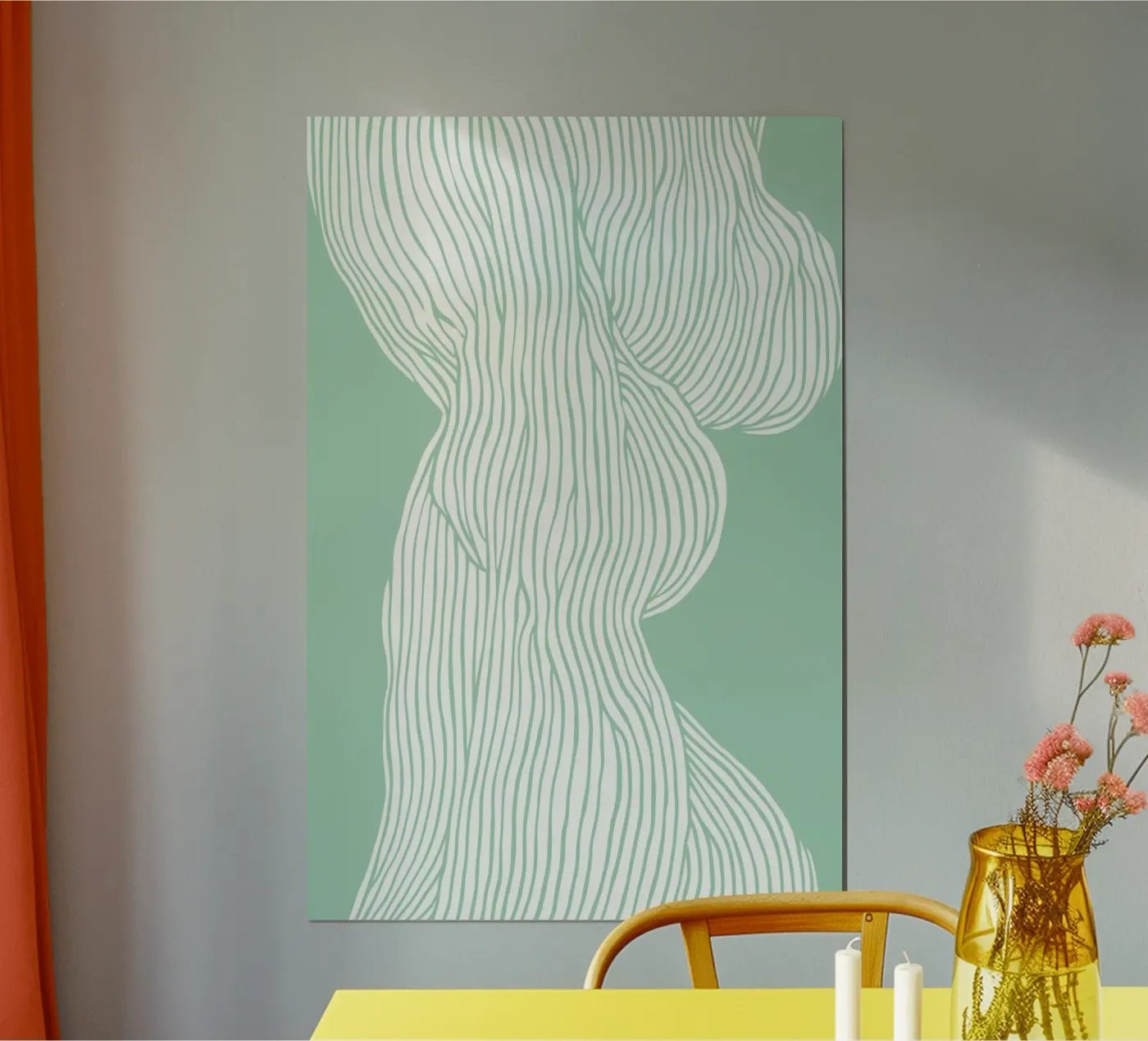 Fibers Mint poster da treechild