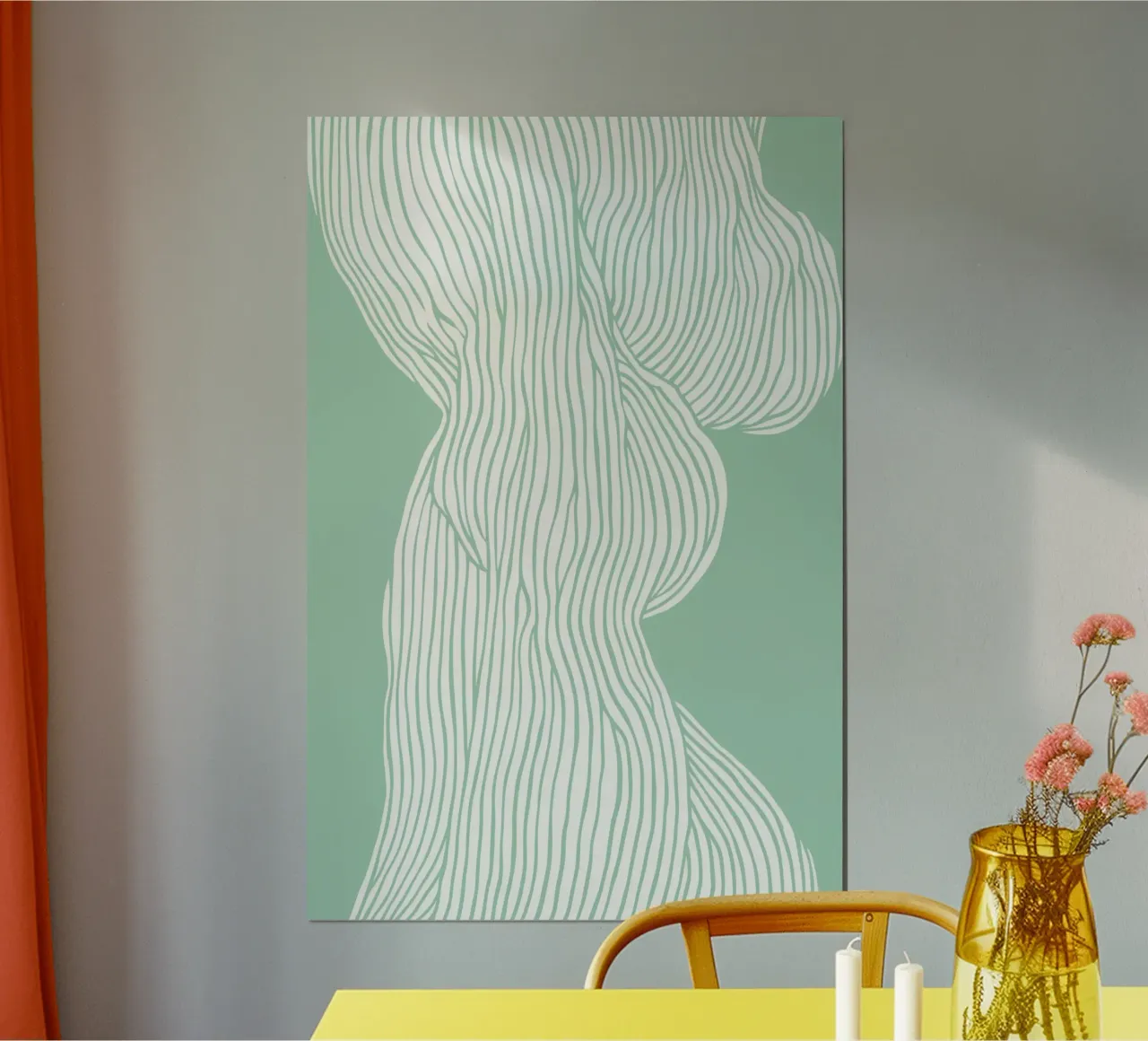 Fibers Mint poster da treechild