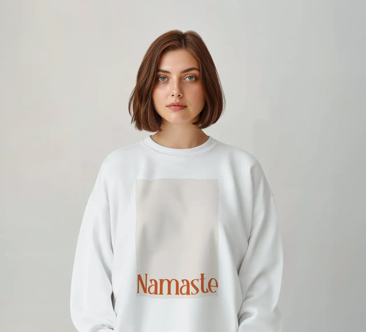 Namaste Typography felpa da Attaboy Dsgn