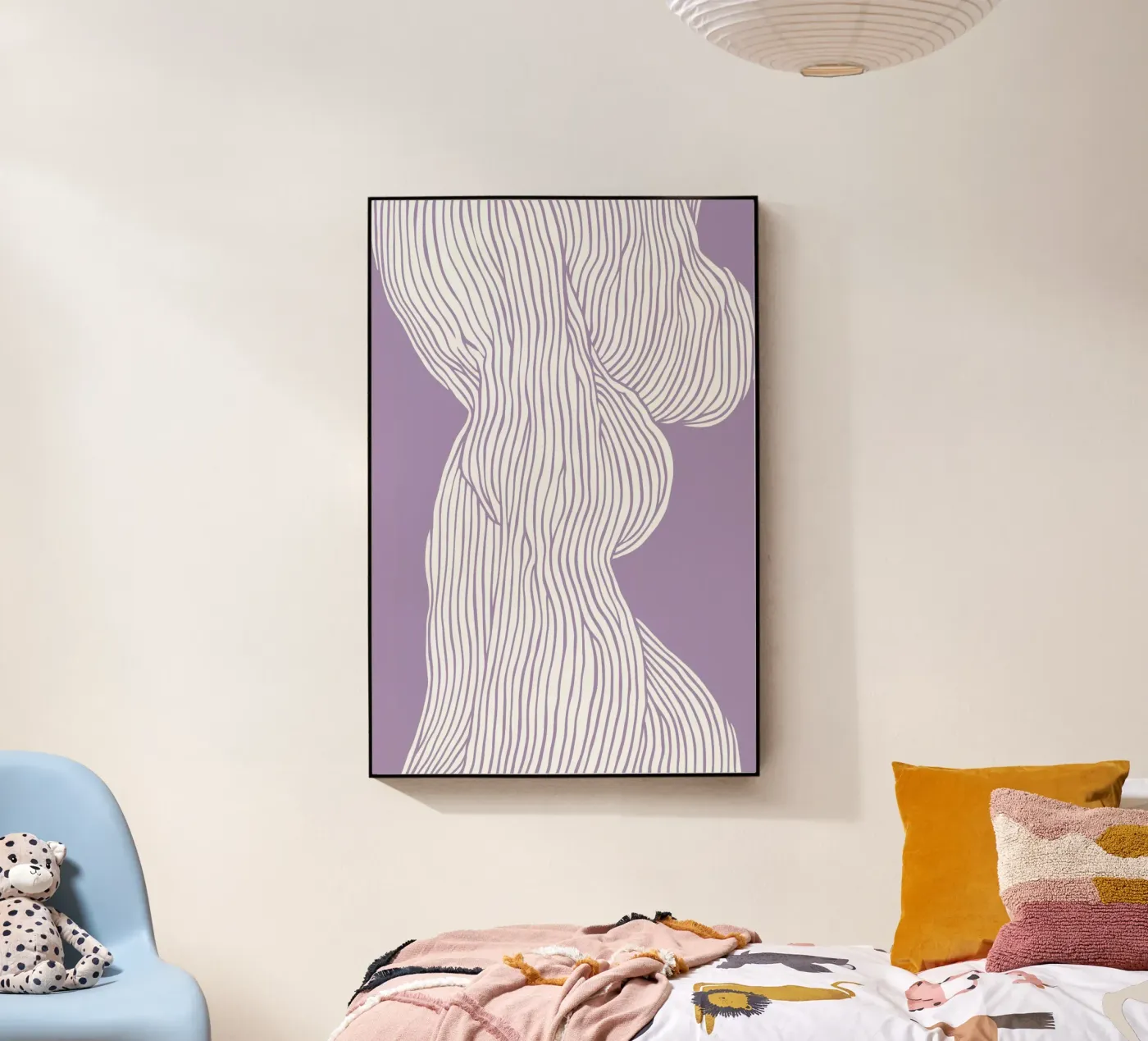 Fibers Purple plexiglass da treechild