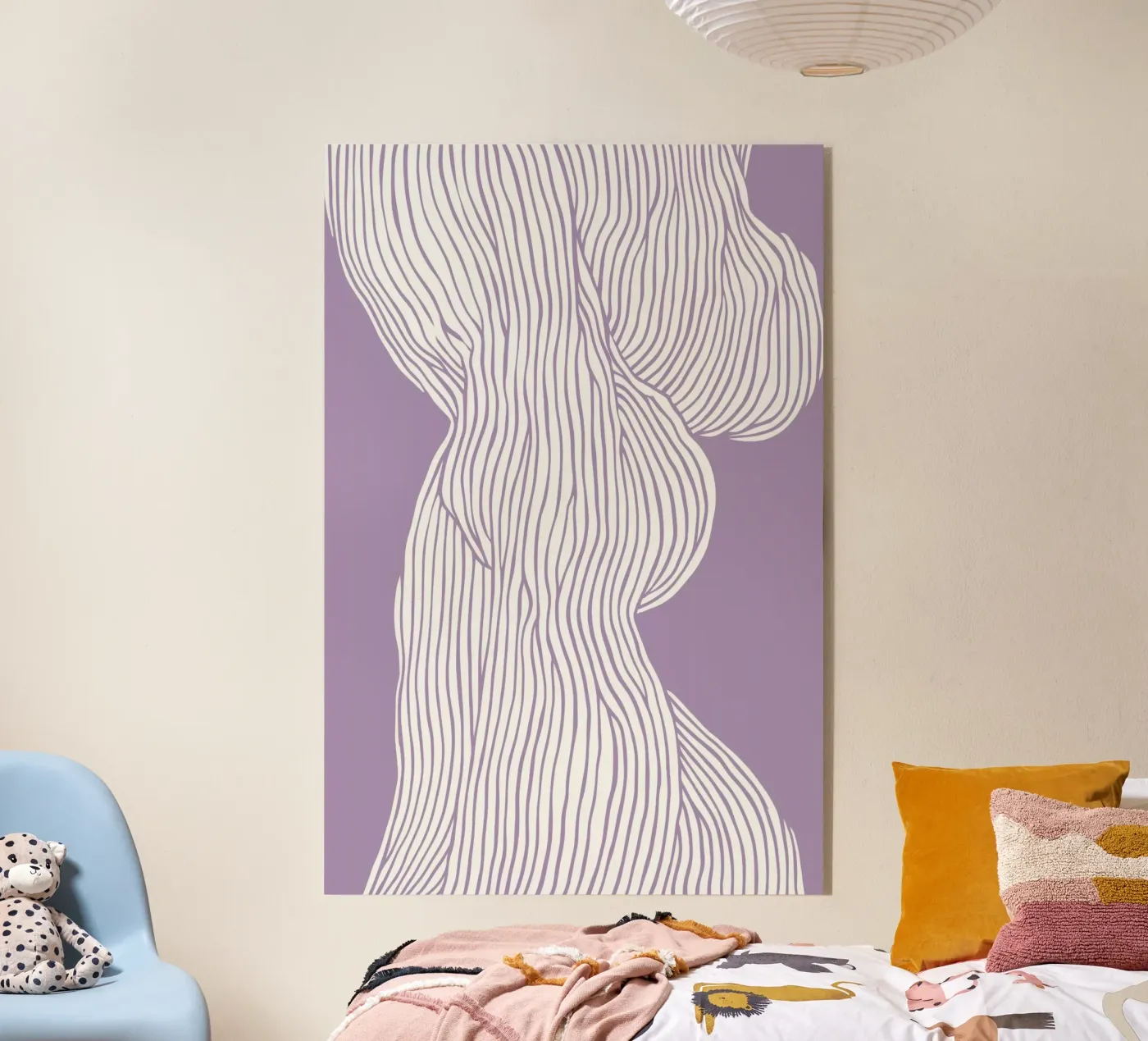 Fibers Purple plexiglass da treechild