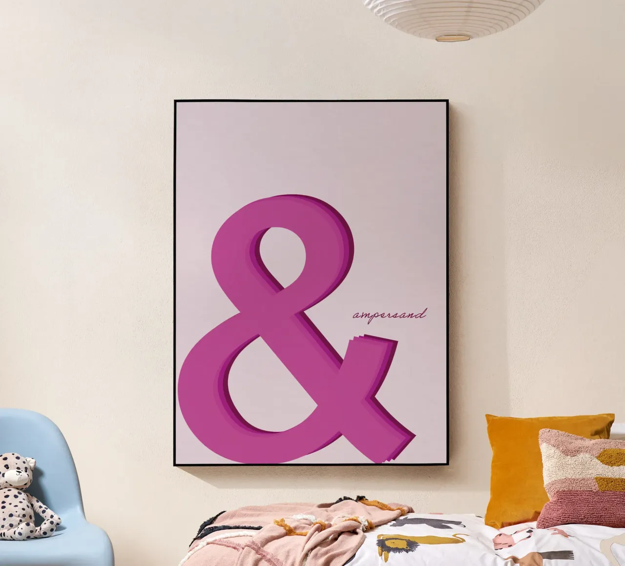 Ampersand plexiglass da Attaboy Dsgn
