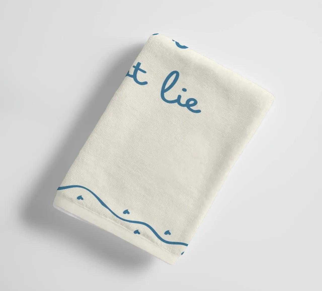 "I Like Big Books and I Cannot Lie" - Funny Book Lover Poste towel by vintagepod