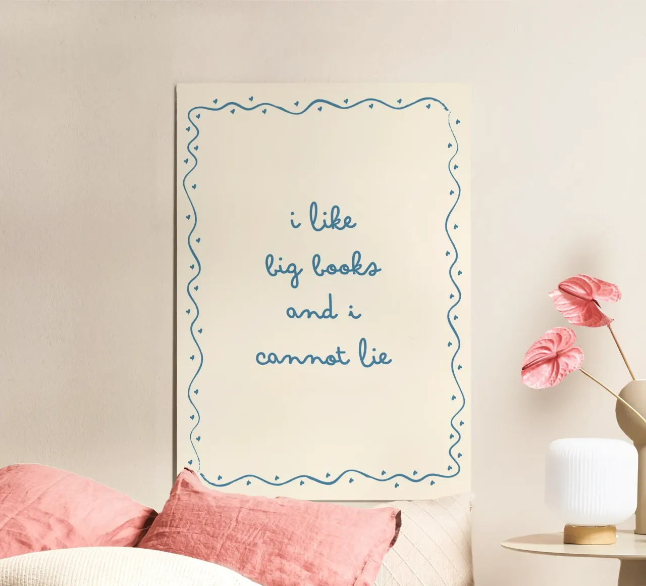 "I Like Big Books and I Cannot Lie" - Funny Book Lover Poste poster by vintagepod