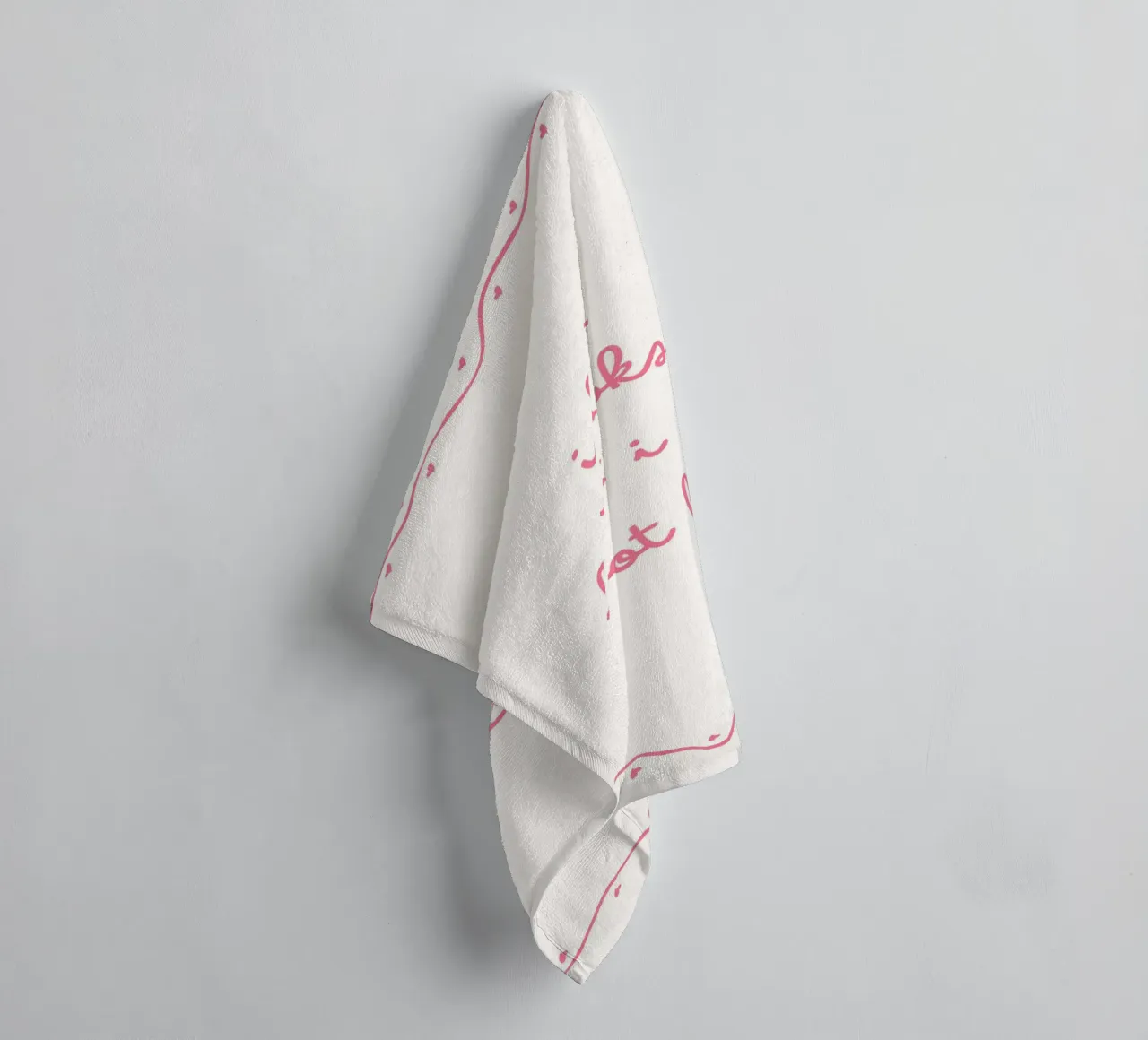 "I Like Big Books and I Cannot Lie" - Funny Pink Poster towel by vintagepod