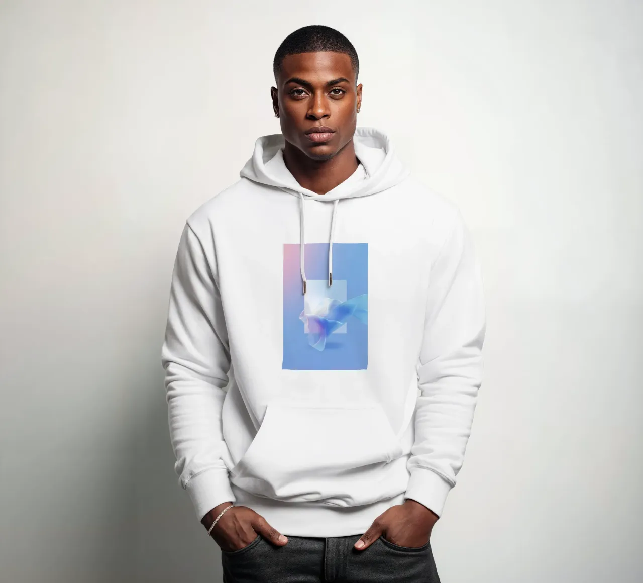 Silk through felpa con cappuccio da LeDieg