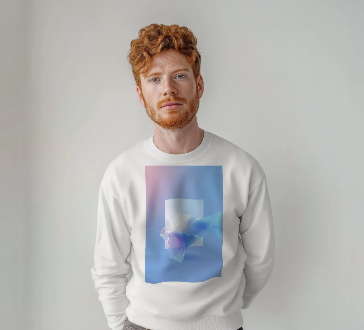 Silk through sweatshirt van LeDieg