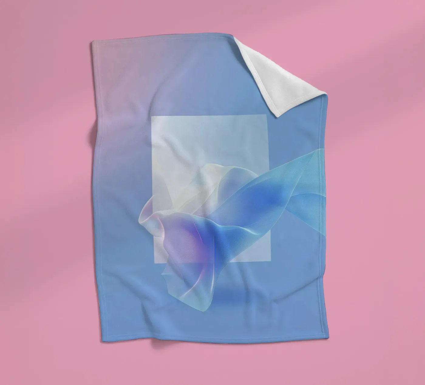 Silk through fleecedeken van LeDieg