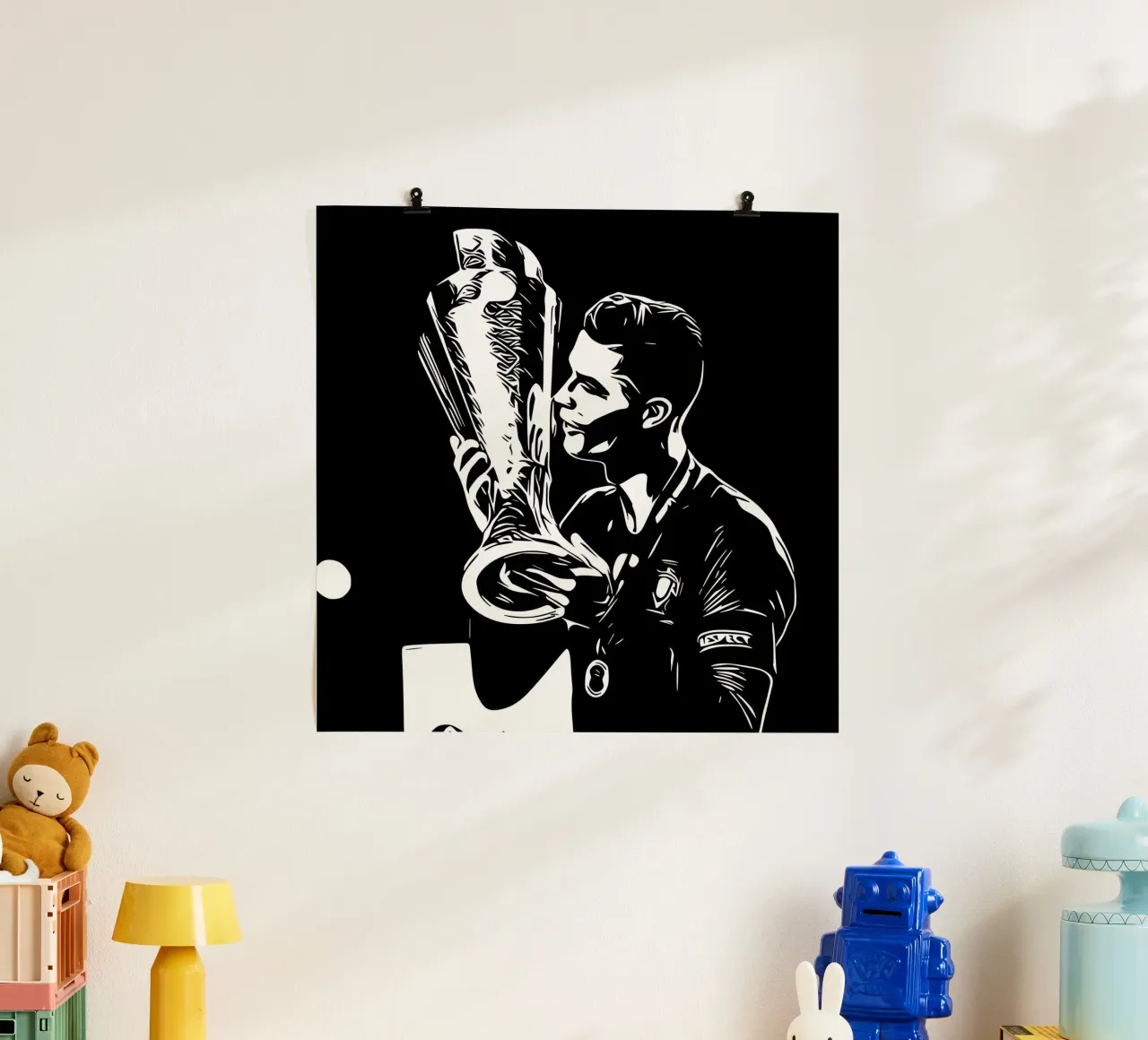 cristiano ronaldo - portugal fc poster da dark eagle