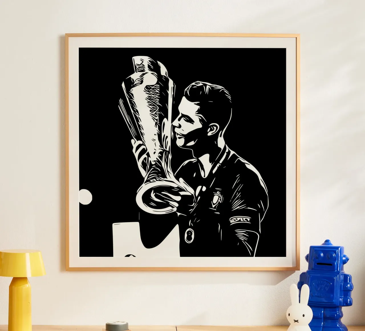 cristiano ronaldo - portugal fc poster da dark eagle