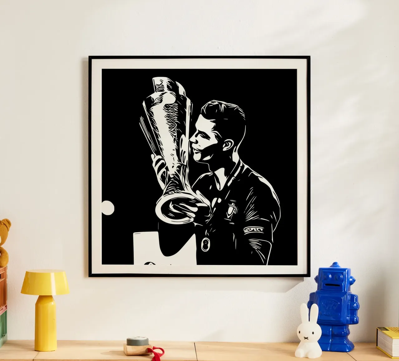 cristiano ronaldo - portugal fc poster da dark eagle