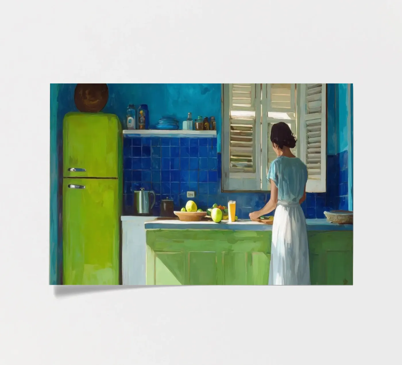 Lime Kitchen sticker sheet by Art Center