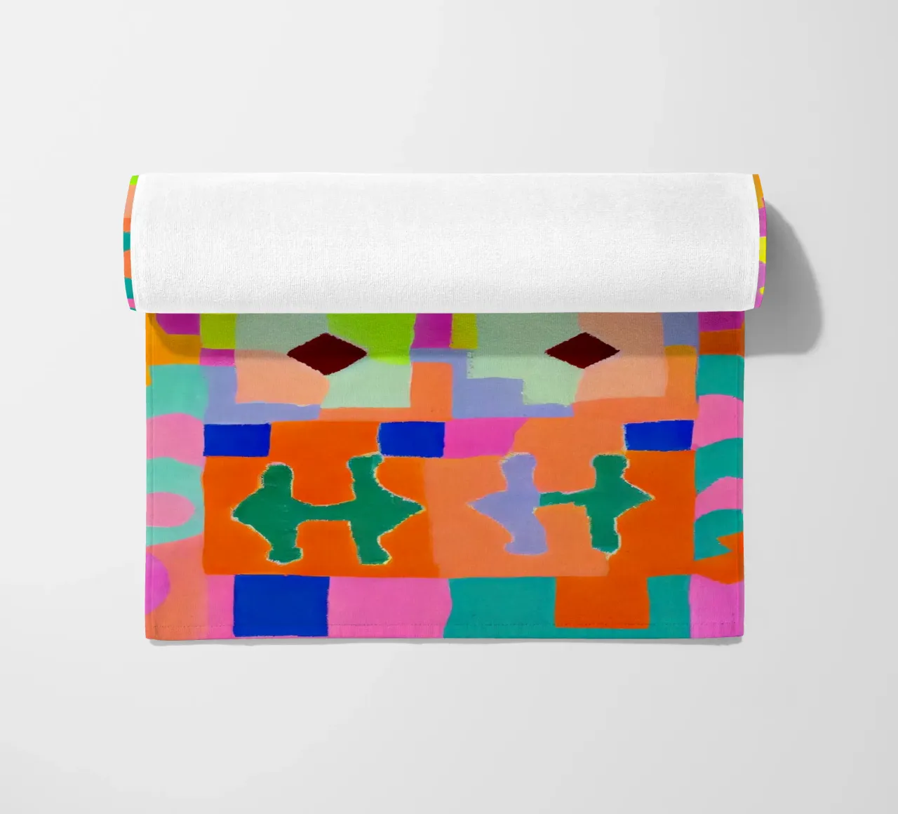 Neon Peru Pattern telo mare da treechild