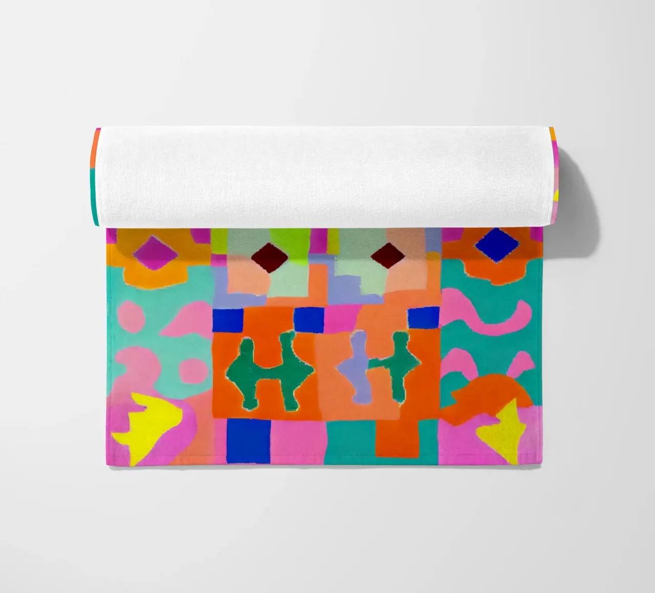 Neon Peru Pattern telo mare da treechild