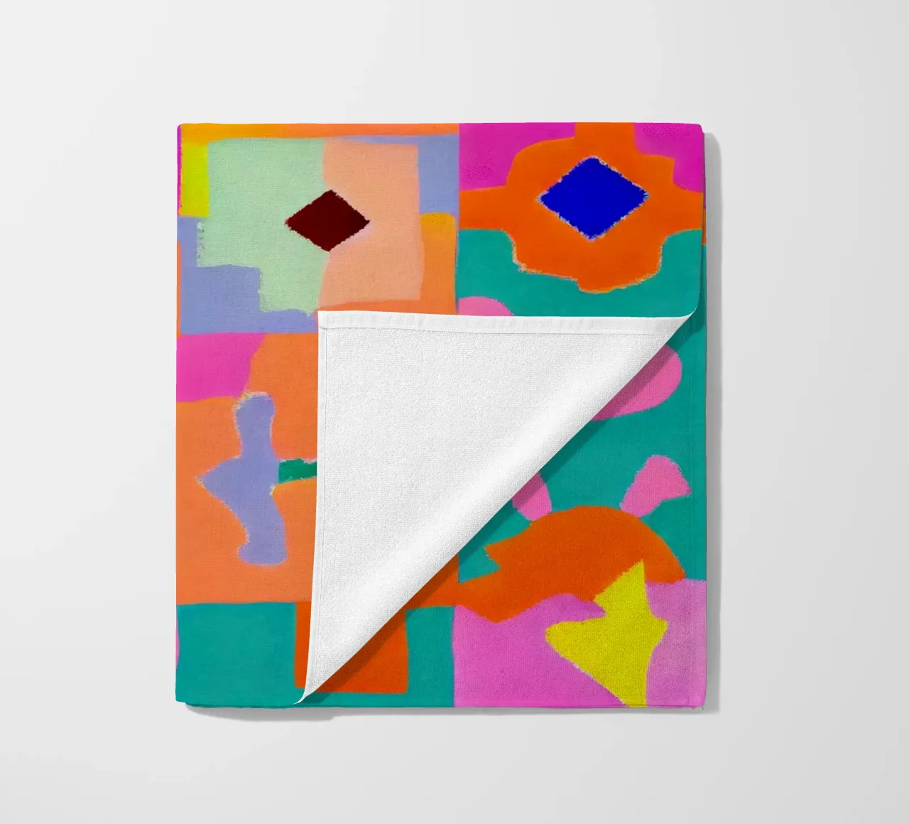 Neon Peru Pattern telo mare da treechild