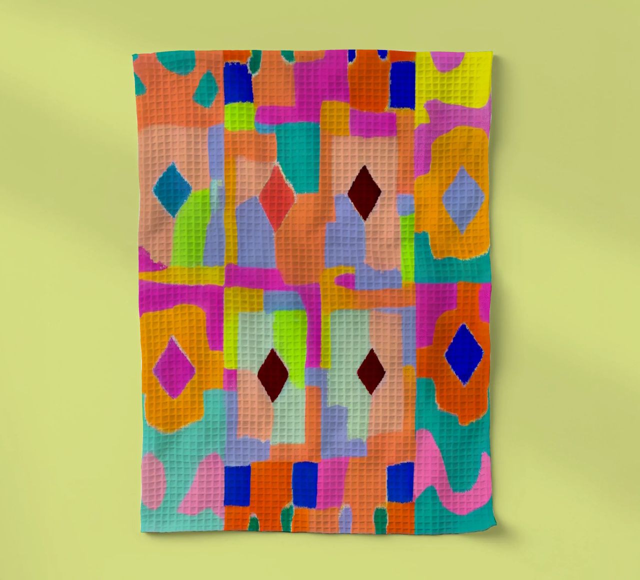 Neon Peru Pattern canovaccio da cucina da treechild
