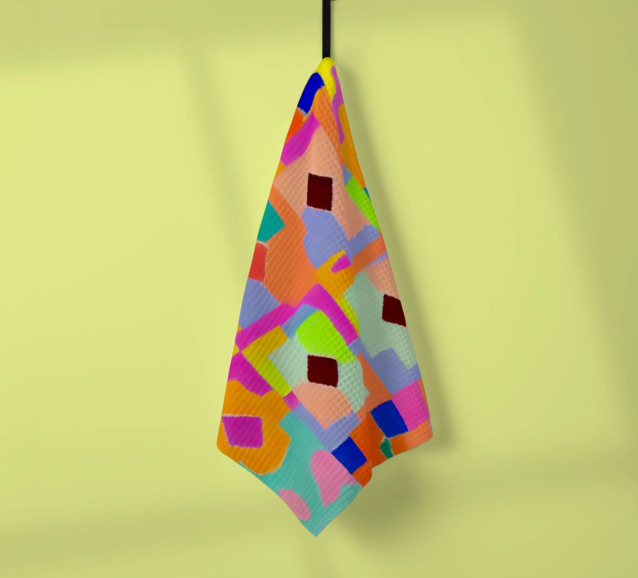 Neon Peru Pattern canovaccio da cucina da treechild