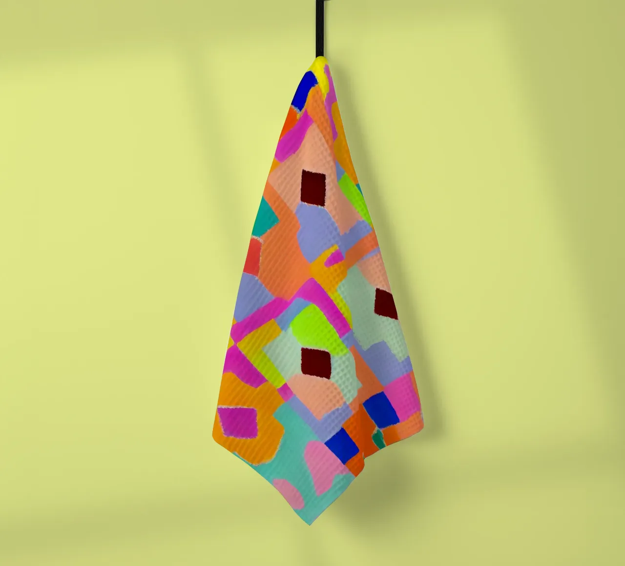 Neon Peru Pattern canovaccio da cucina da treechild