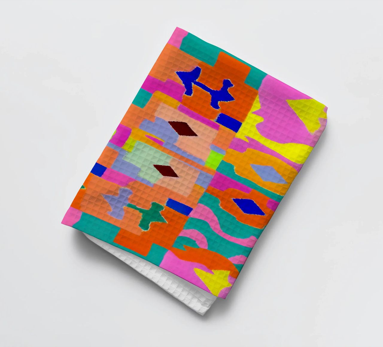 Neon Peru Pattern canovaccio da cucina da treechild