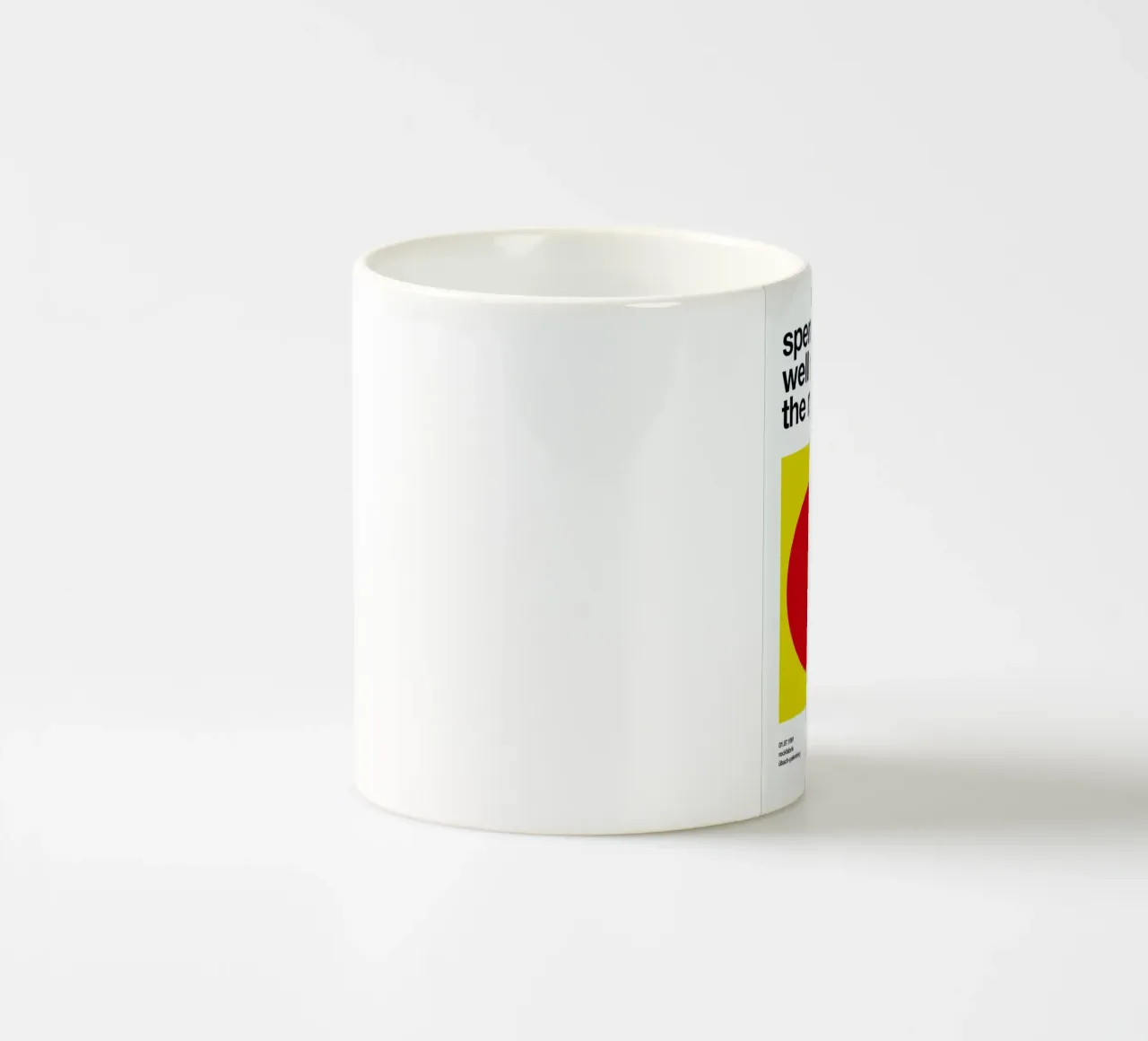 Spermbirds tazza in ceramica da Stephan Kochs