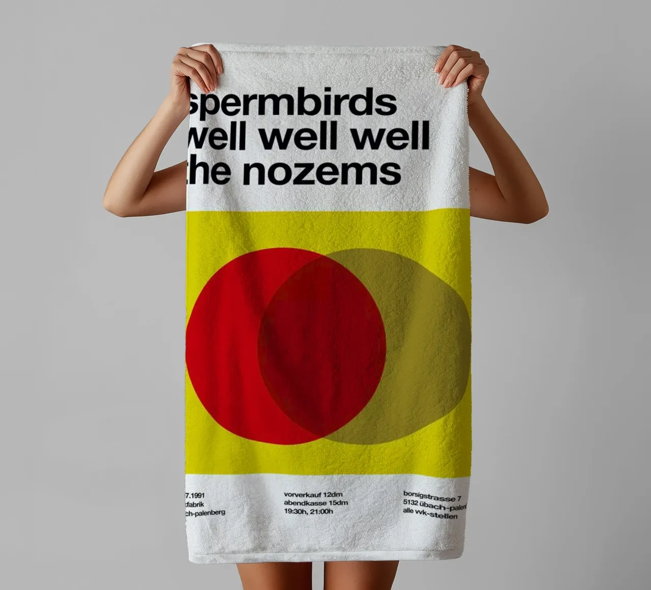 Spermbirds asciugamano da bagno da Stephan Kochs