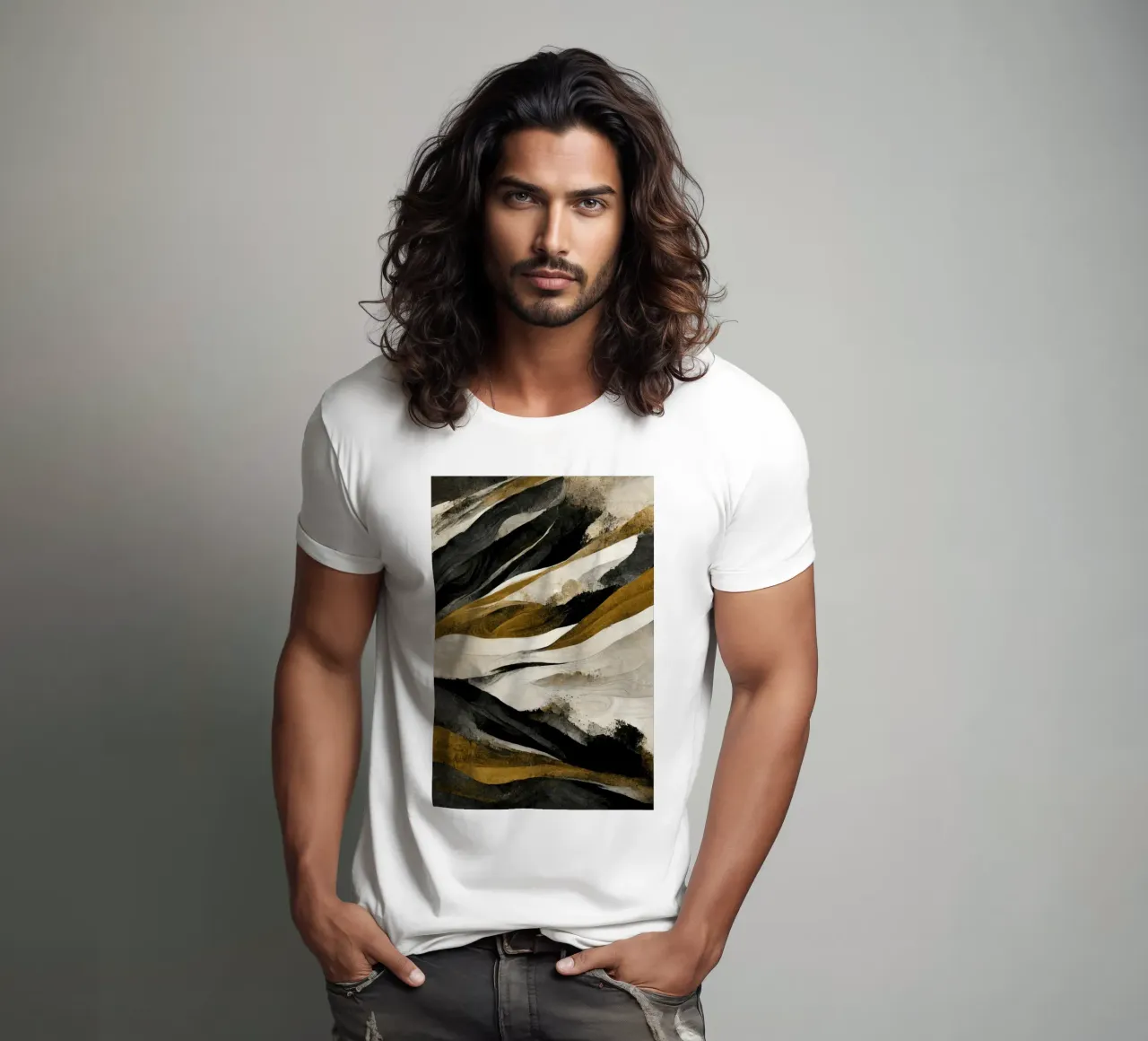 Rough Mountains No 1 t-shirt da treechild