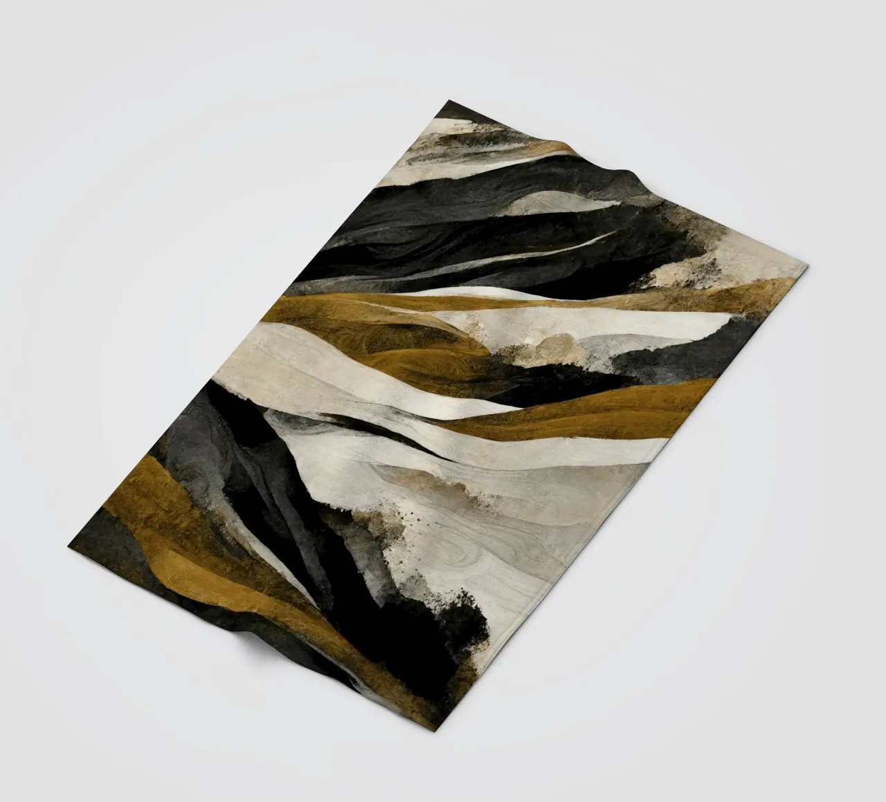 Rough Mountains No 1 coperta in pile da treechild