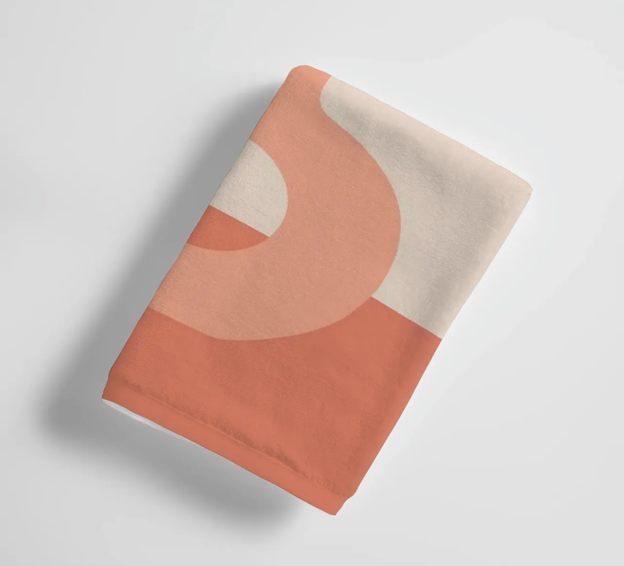 Boho Stillleben mit Korallenblättern asciugamano da bagno da pierosvisuals