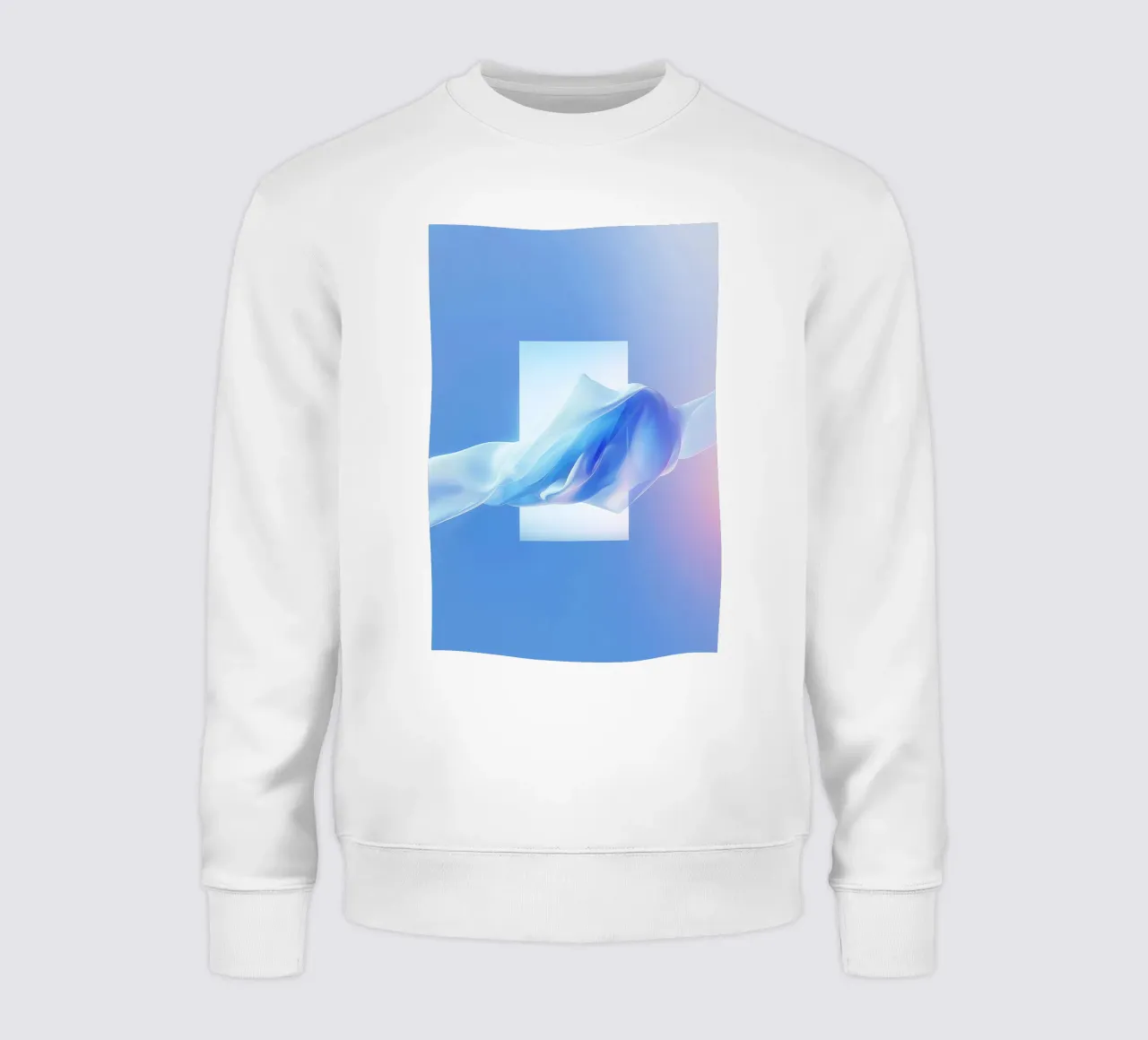 Silk rectangle sweatshirt van LeDieg