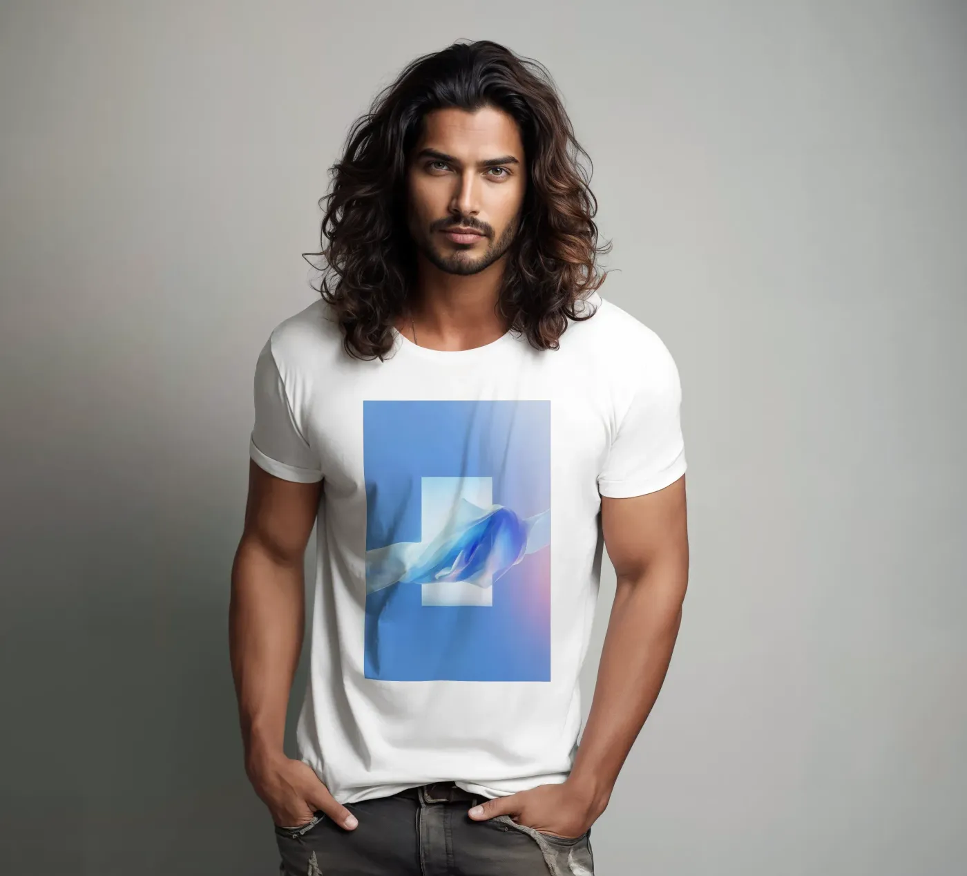 Silk rectangle t-shirt da LeDieg