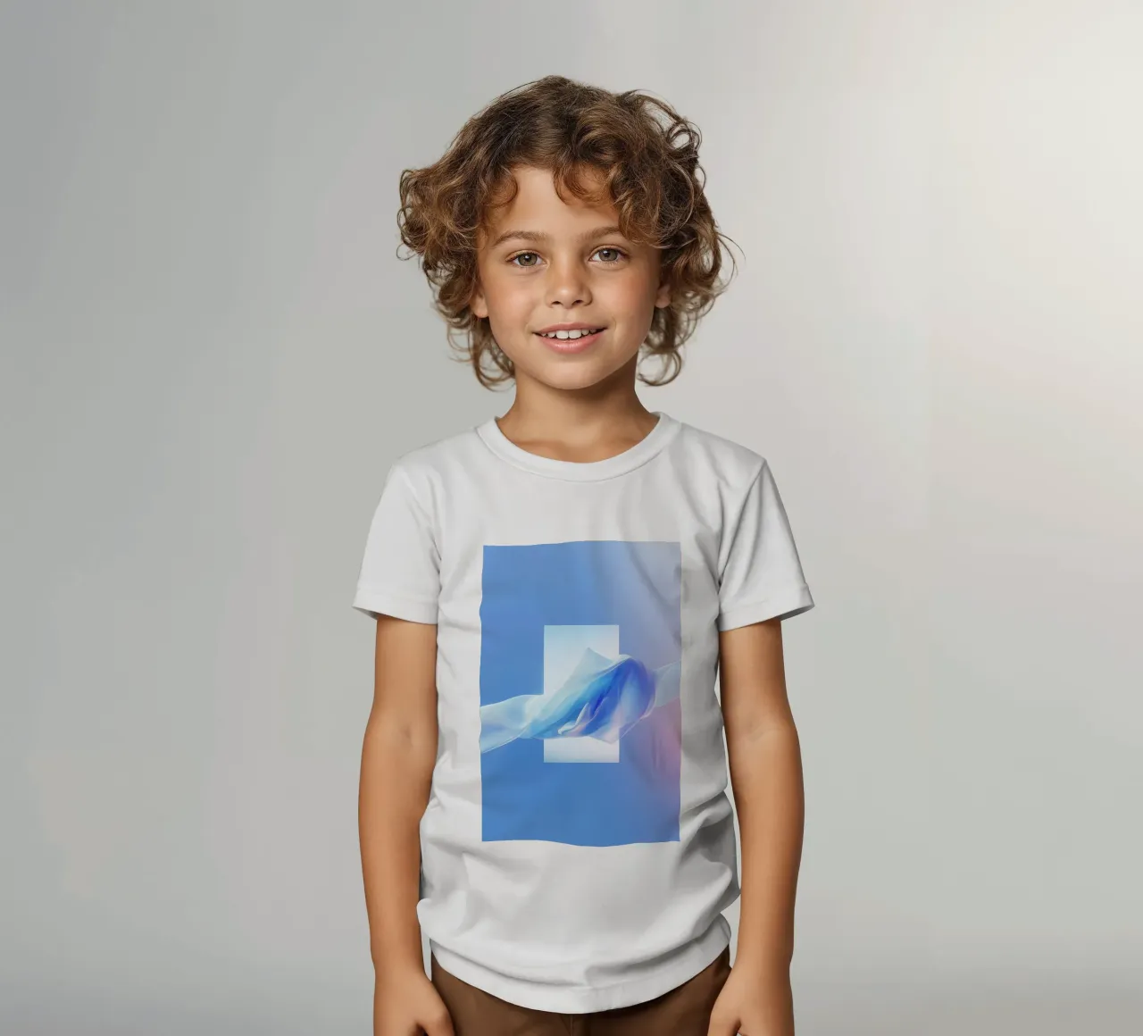 Silk rectangle t-shirt bambini da LeDieg