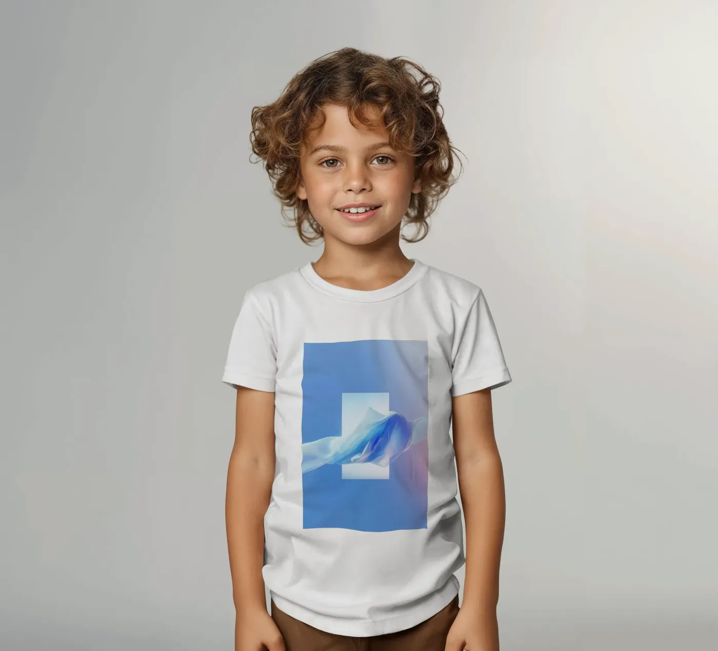 Silk rectangle t-shirt bambini da LeDieg
