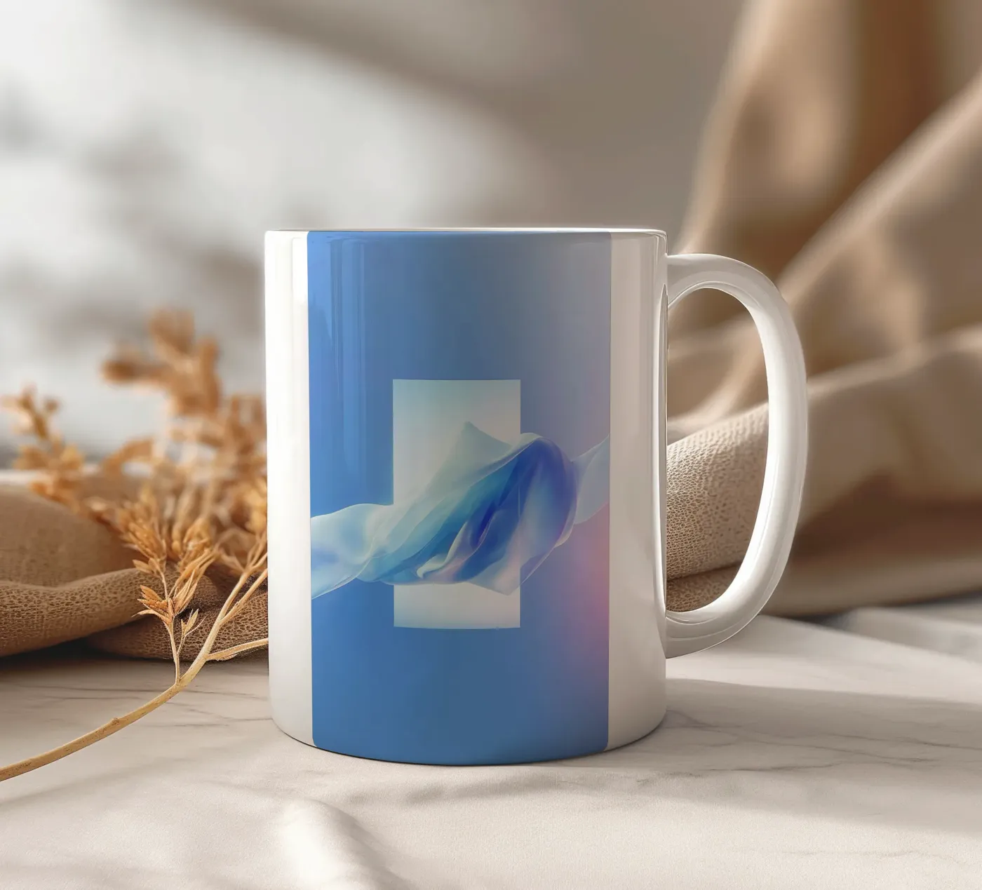 Silk rectangle Keramik Tasse von LeDieg