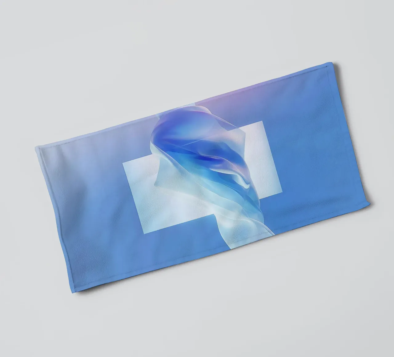 Silk rectangle towel by LeDieg