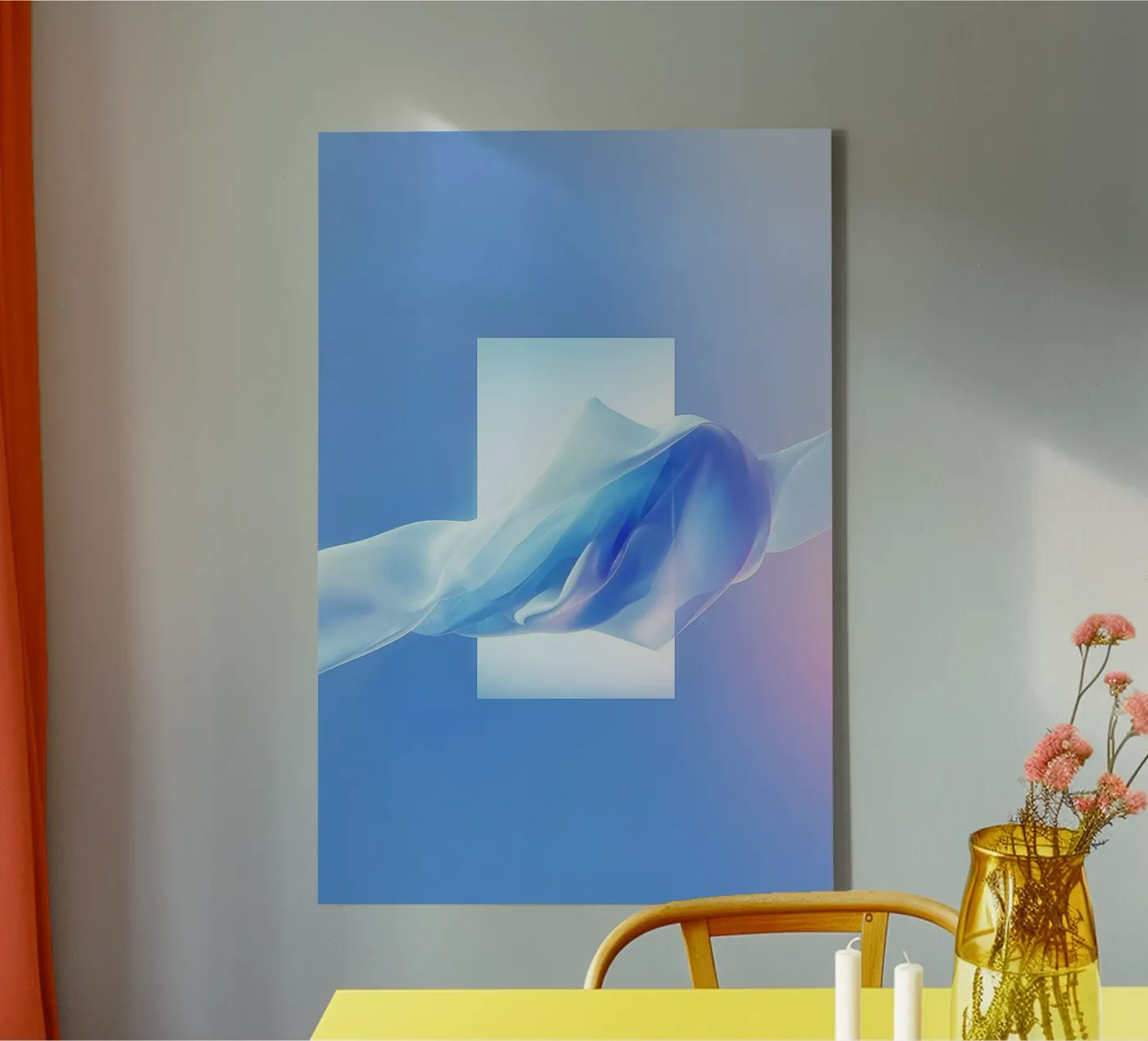 Silk rectangle canvas van LeDieg