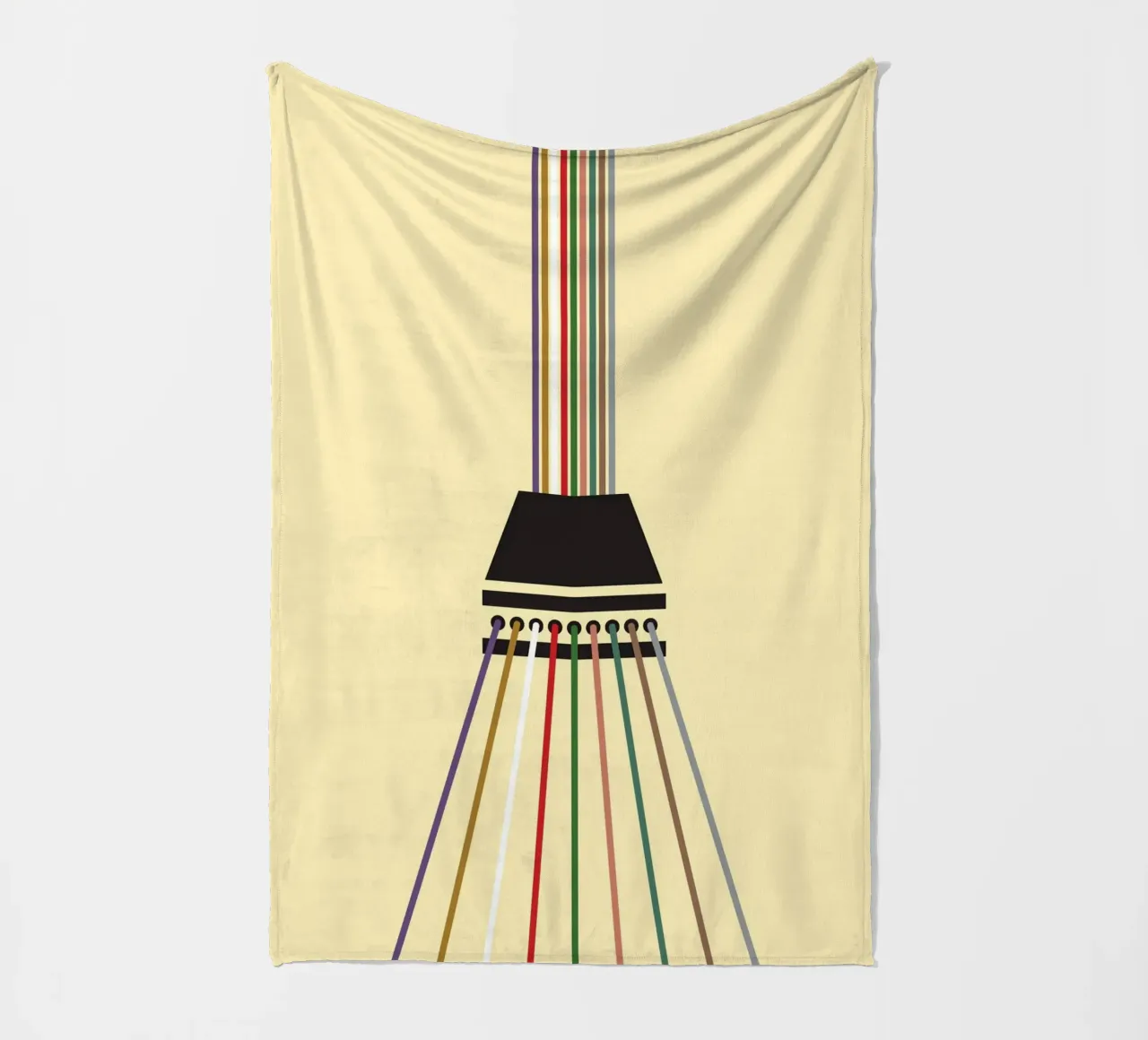 Stringa di linea infinita coperta in pile da galihstudio